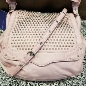 Rebecca Minkoff Moonstruck Bag, Pink w/ Studs!!